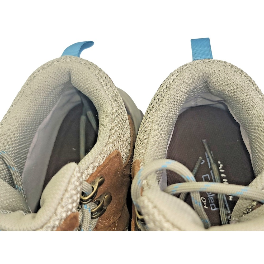 Skechers Women's Glide Step Atlanta Hiking Shoes Size 8.5 Brown Leather - Picture 8 of 12